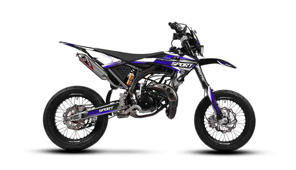 Kit déco Fantic Motard Performance 50 125 2T 2018-2019 Dam-Sport V2