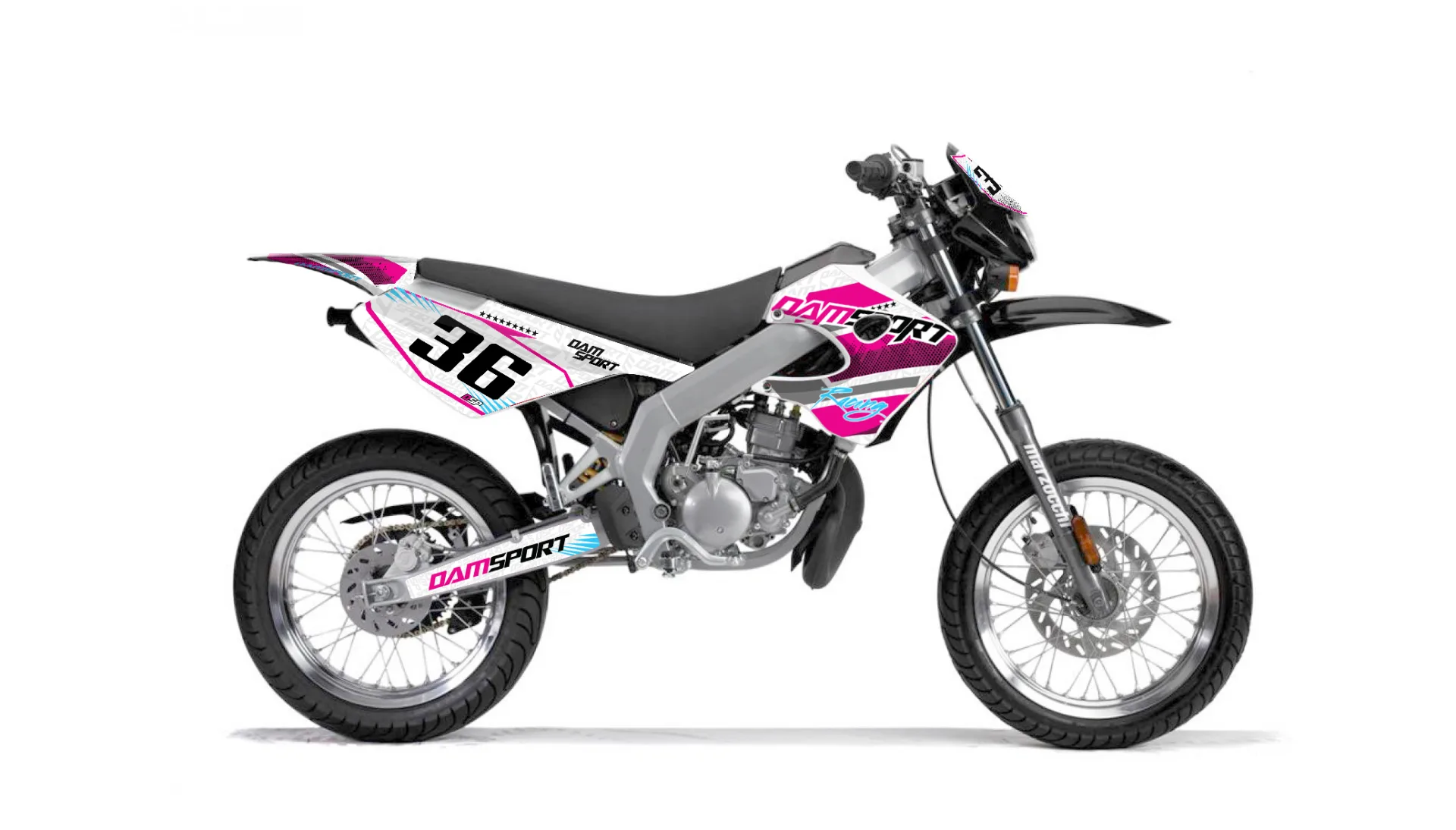 Kit déco Kit déco Dam-Sport Racing DERBI X-race 2003-2009