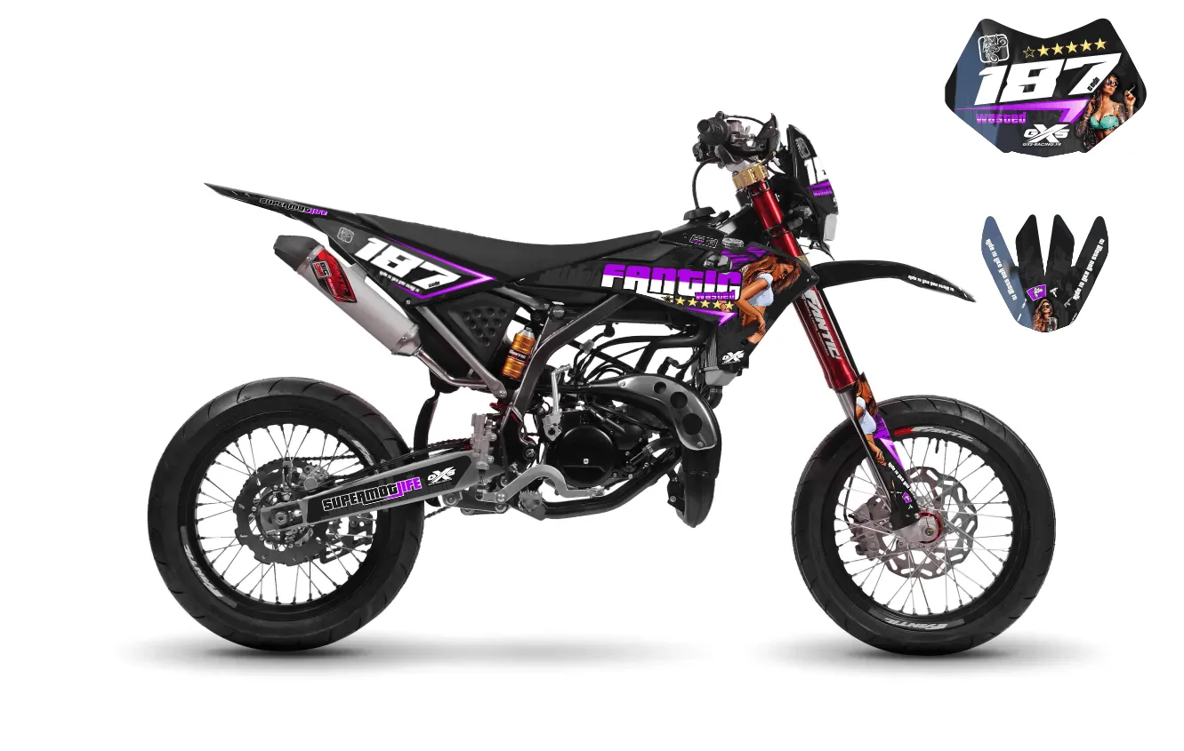 Kit déco Kit déco Fantic Motard Performance 18-20 WASTED