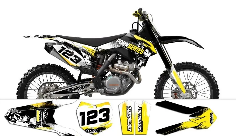 Kit déco KTM SX/SX-F 2013-2014 PornSeries