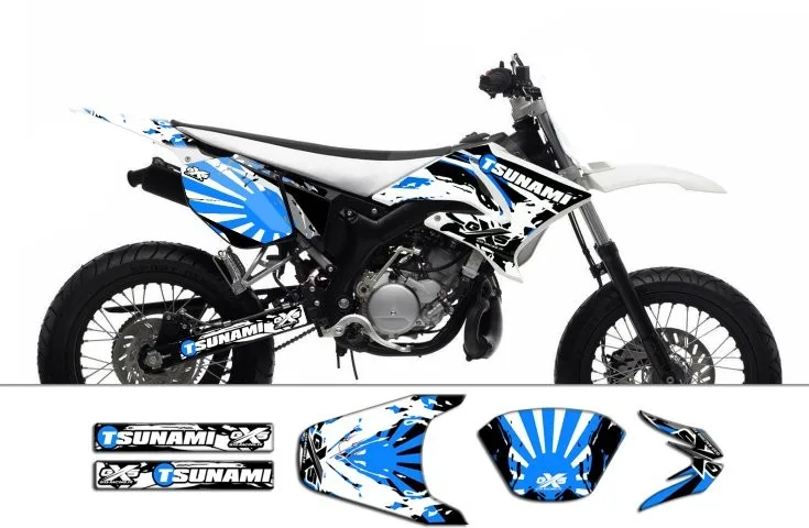 Kit déco Kit Déco Yamaha DT50 2004-2018 TSUNAMI