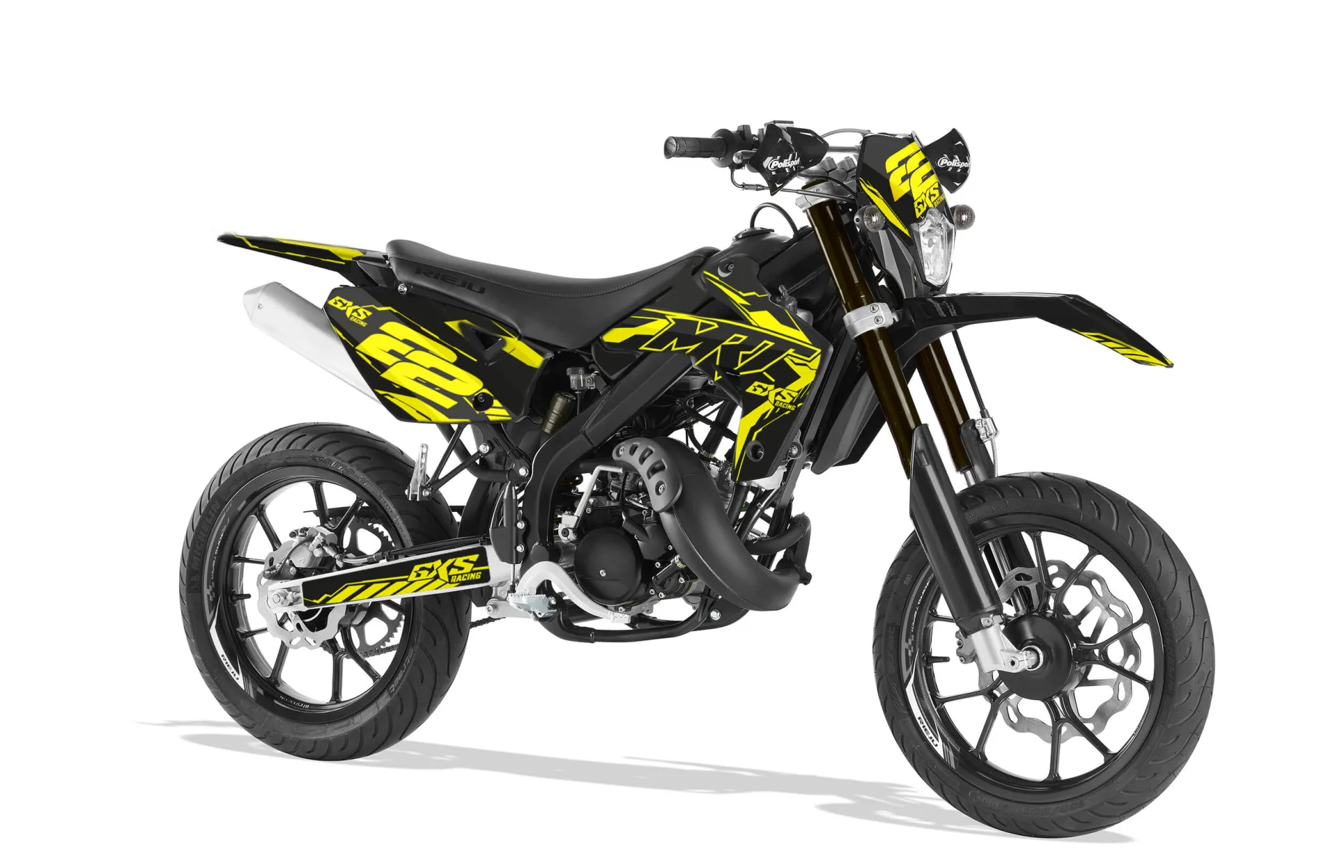 Kit Déco Rieju MRT PRO 2009-2020 BLACK TECH