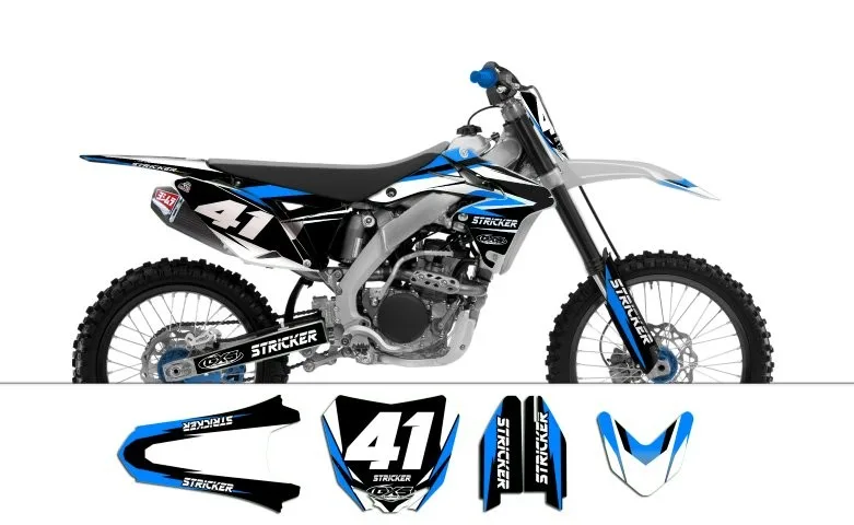 Kit déco Kit déco Suzuki RMZ250 2011-2017 STRICKER
