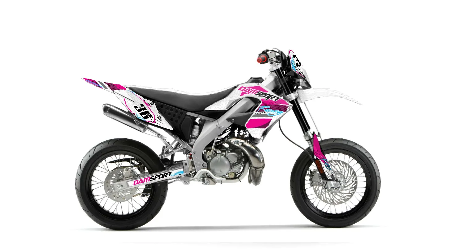 Kit déco Kit déco Dam-Sport Derbi DRD Pro 2006-2009