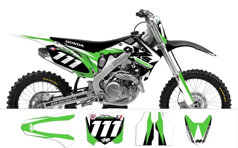 Kit déco Kit déco Honda CRF250-450 2009-2012 TEAM GXS
