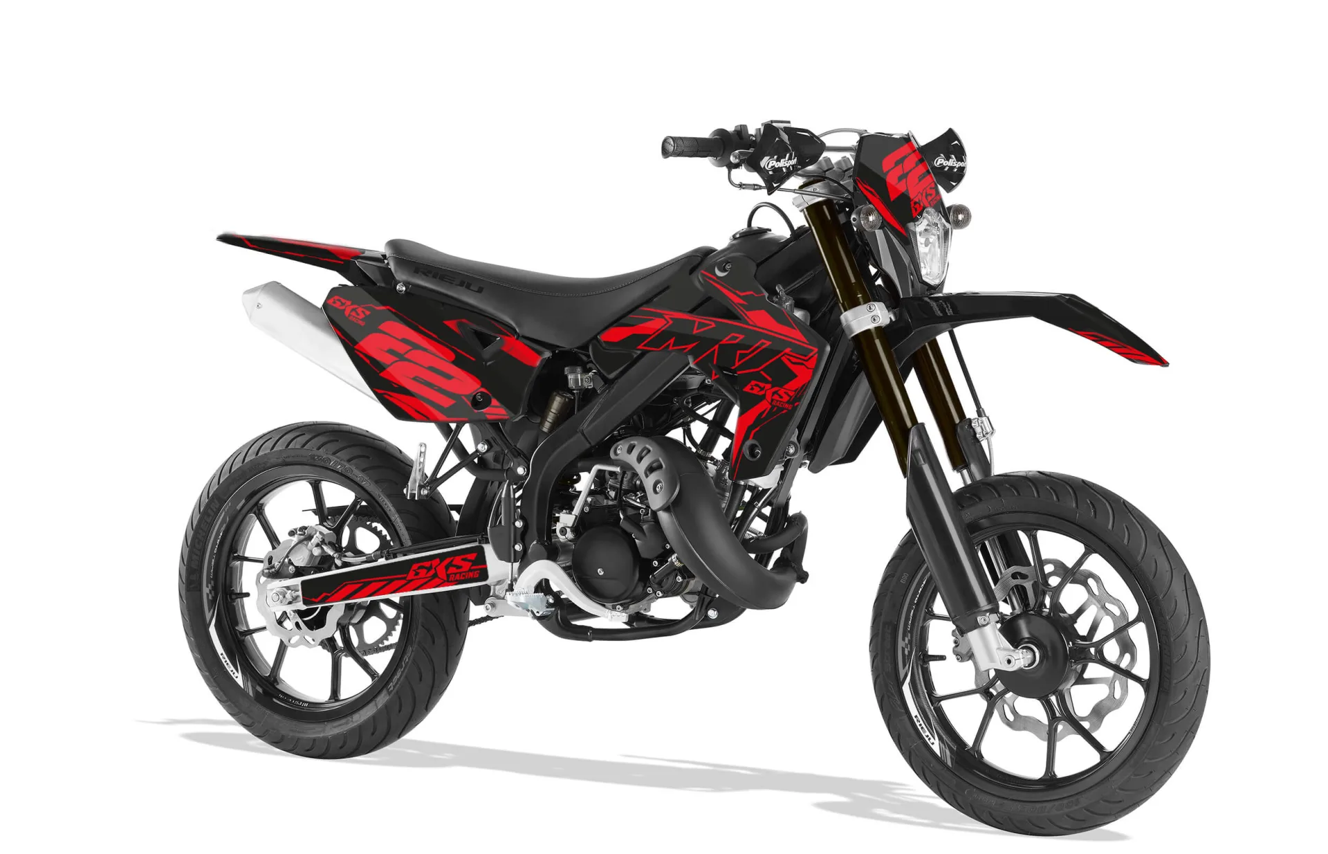 Kit Déco Rieju MRT PRO 2009-2020 BLACK TECH