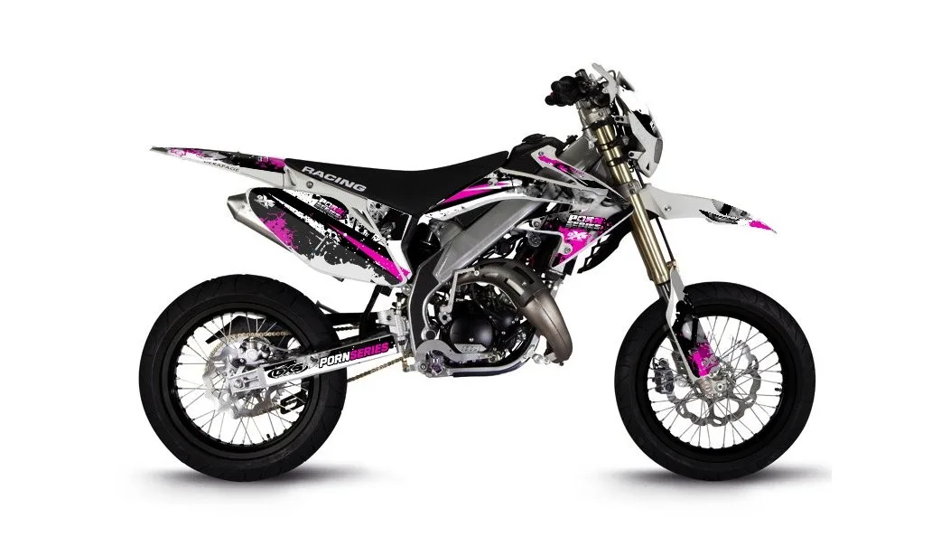 Kit déco Kit Déco HM 50cc 2007-2012 Pornseries V2 Magenta