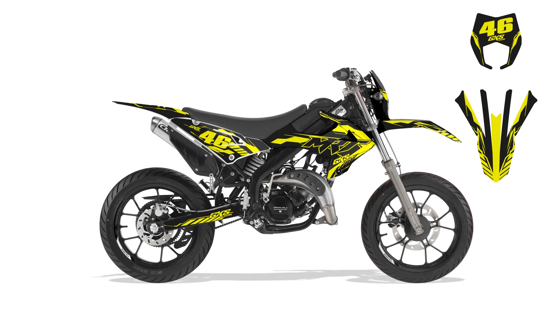 Kit Déco Rieju MRT PRO BLACK TECH 2022