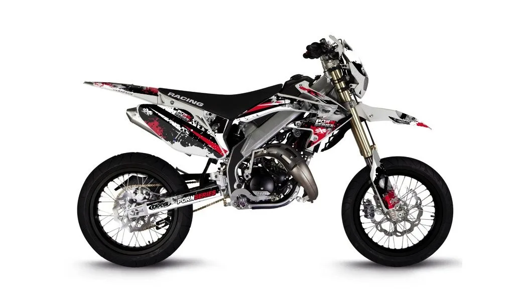 Kit déco Kit Déco HM 50cc 2007-2012 Pornseries V2 Rouge