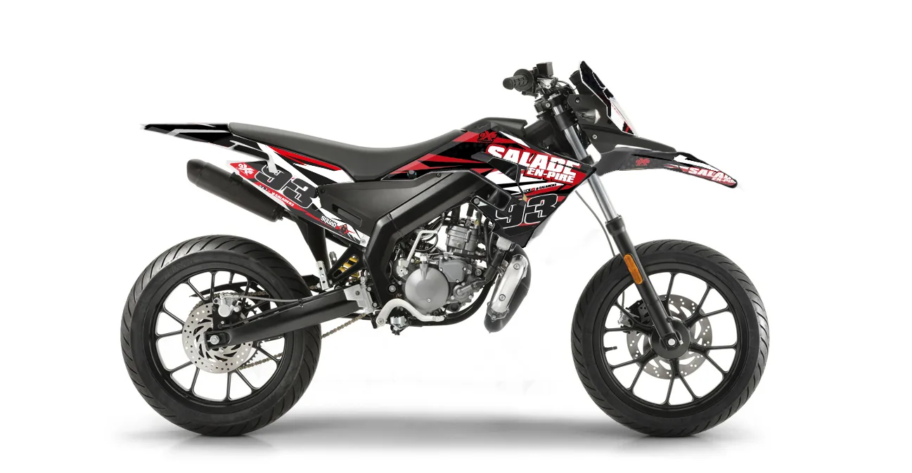 Kit déco Kit Déco DERBI DRD RACING 2019 SALADE APPROVED