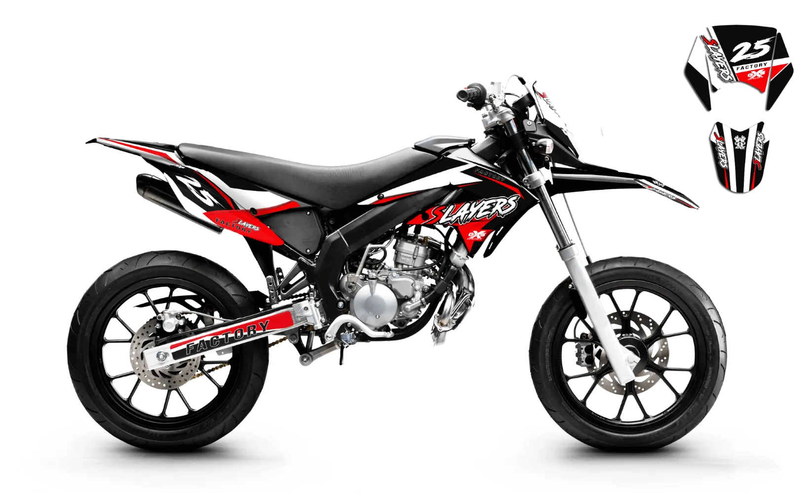 Kit déco Kit Déco Derbi DRD X-Treme 2011-2018 SLAYERS
