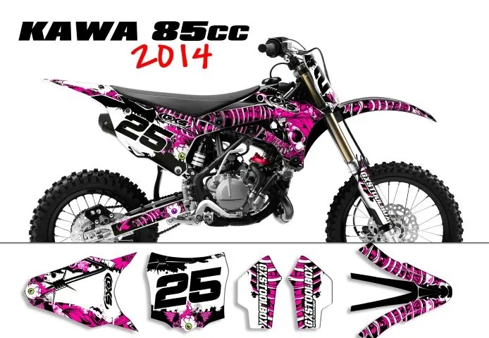 Kit déco Kit déco Kawasaki 85 KX 2014-2021 SURRENDER