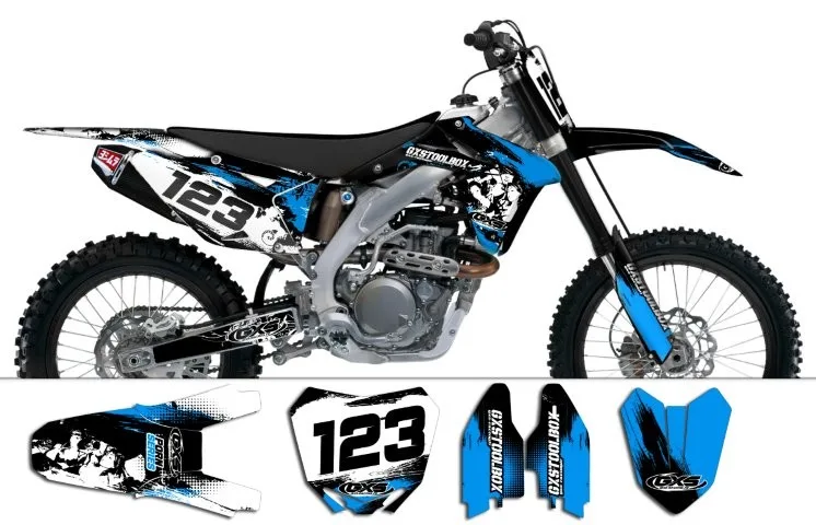 Kit déco Kit déco Suzuki RMZ450 2008-2017 PornSeries