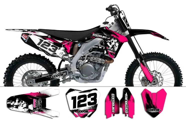 Kit déco Kit déco Suzuki RMZ450 2008-2017 PornSeries