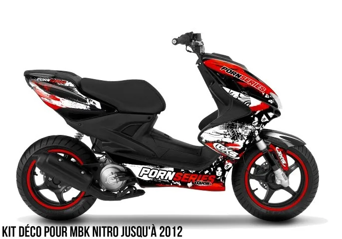Kit déco Kit Déco MBK NITRO jusqu'à 2012 PORNSERIES v1
