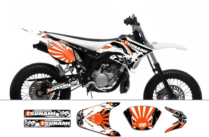 Kit déco Kit Déco Yamaha DT50 2004-2018 TSUNAMI