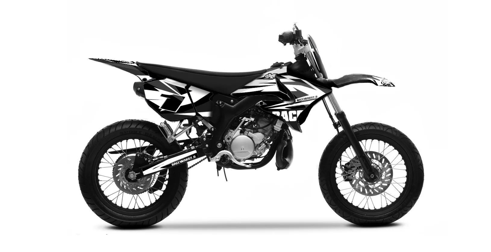 Kit déco Kit Déco YAMAHA DT50 RACEWARS 04-18