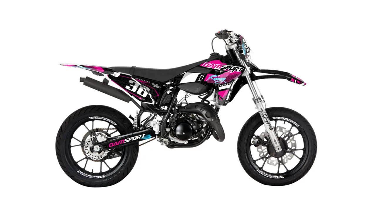 Kit déco Kit déco Dam-Sport Racing Sherco SE 50cc 2014