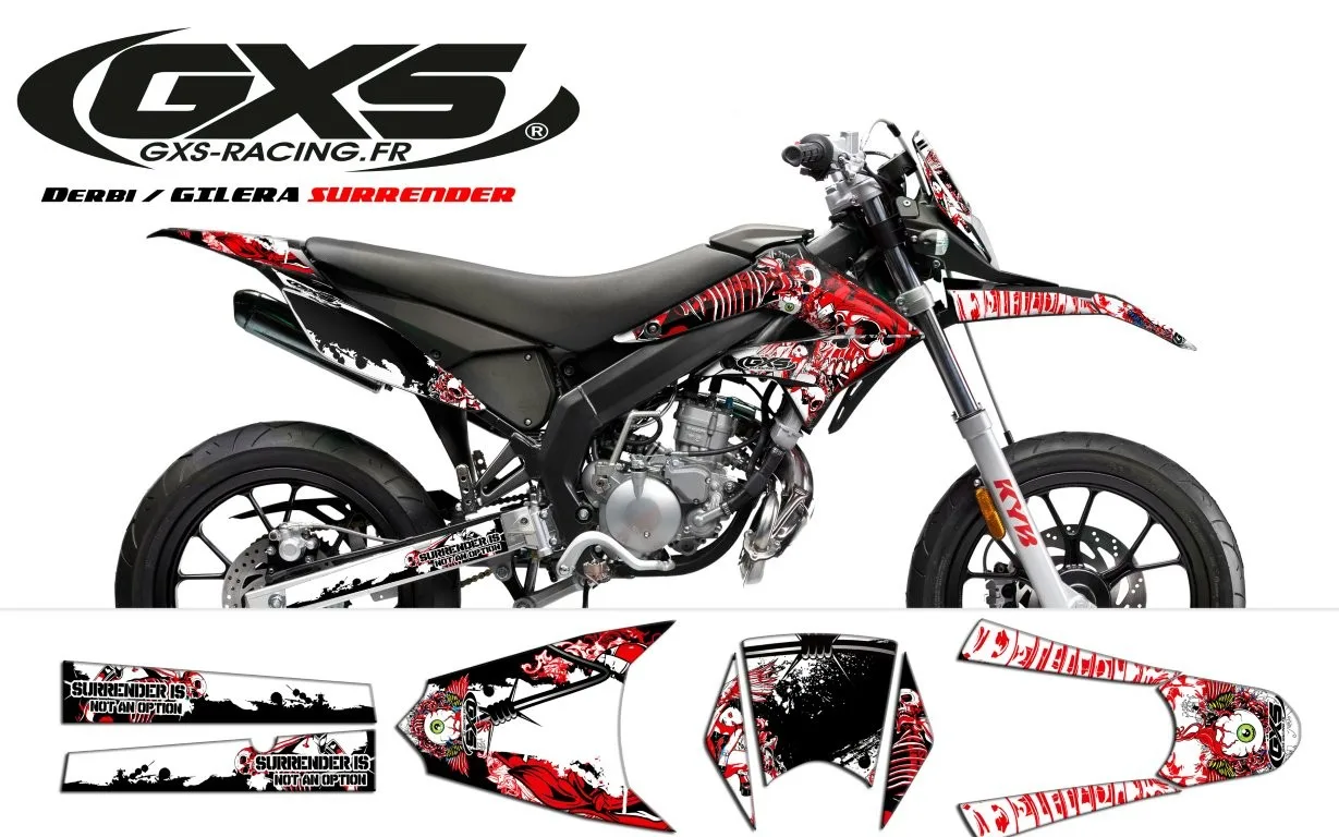 Kit déco Kit Déco Derbi DRD X-Treme 11-17 GILERA SURRENDER