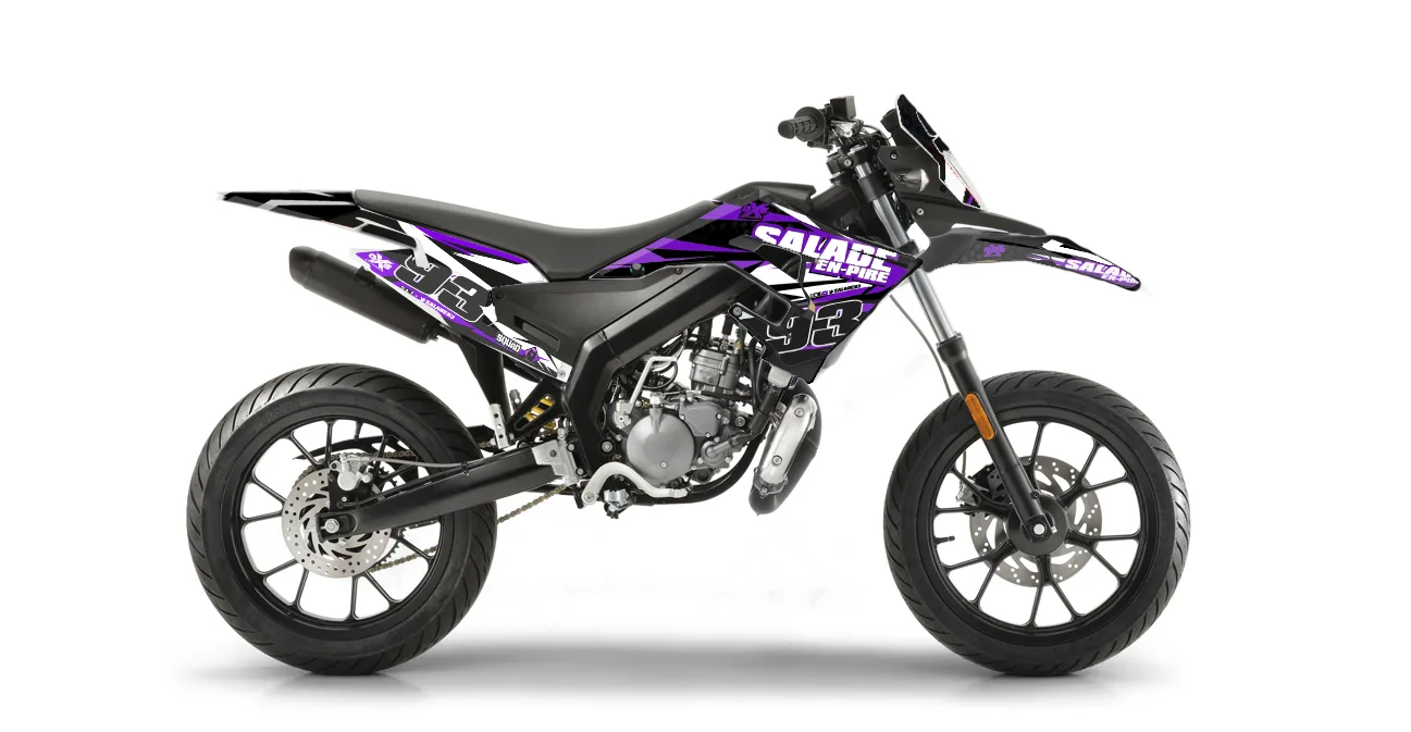 Kit déco Kit Déco DERBI DRD RACING 2019 SALADE APPROVED