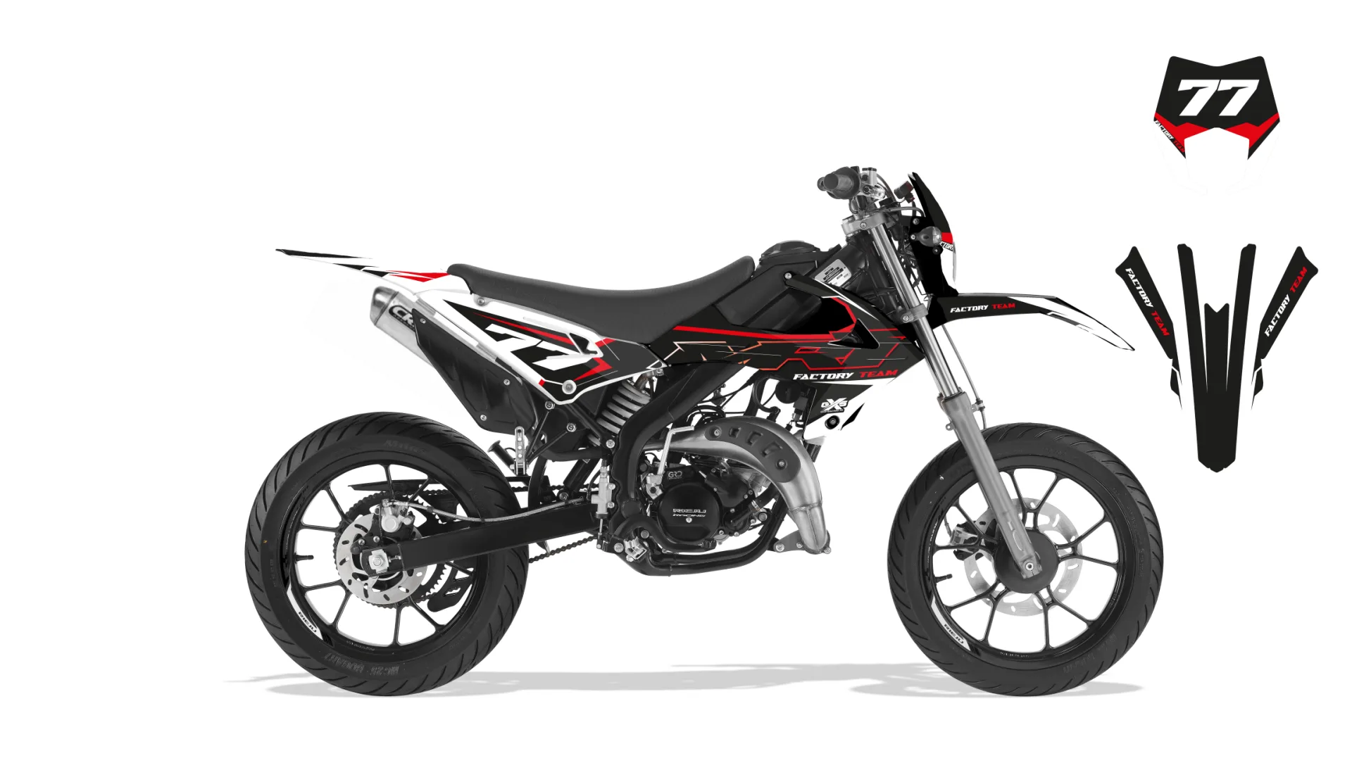 Kit déco Kit Déco Rieju MRT 2022 RACE77