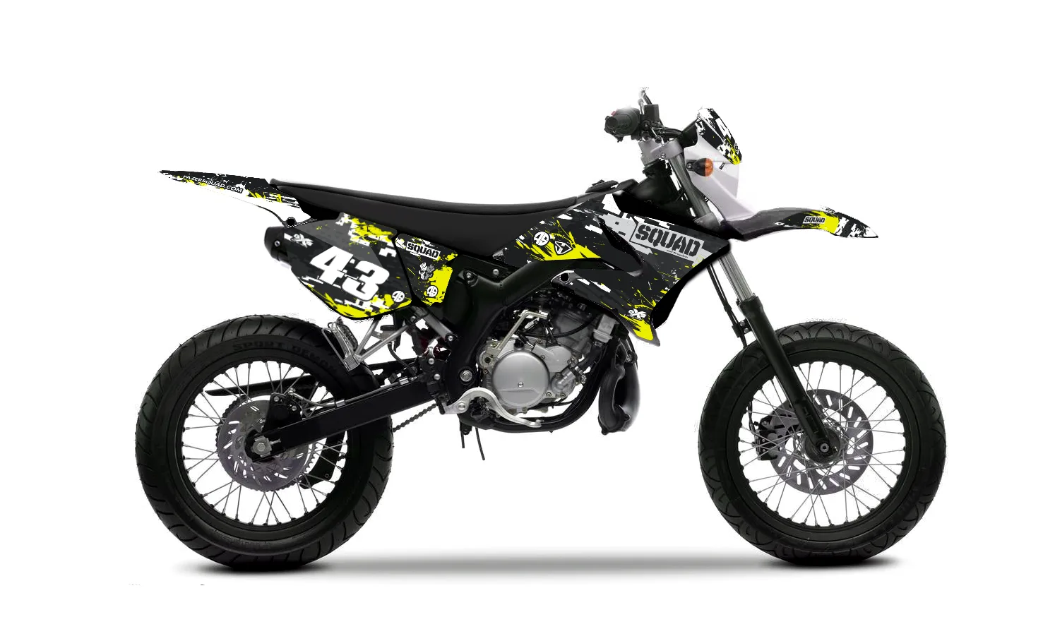 Kit déco Kit Déco Yamaha DT SQUAD Camo