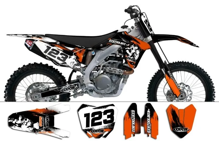 Kit déco Kit déco Suzuki RMZ450 2008-2017 PornSeries