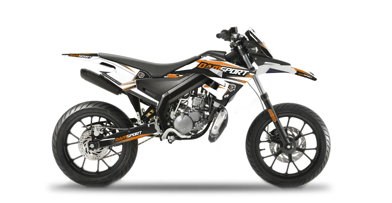Kit déco DERBI Senda X-Treme 50 SM 2019 Dam-Sport V2