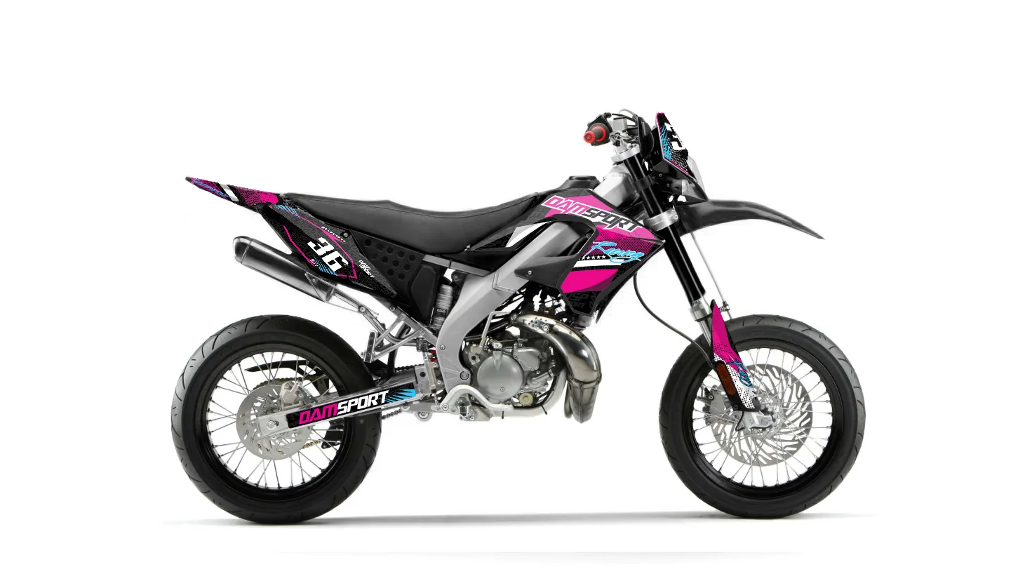 Kit déco Kit déco Dam-Sport Derbi DRD Pro 2006-2009