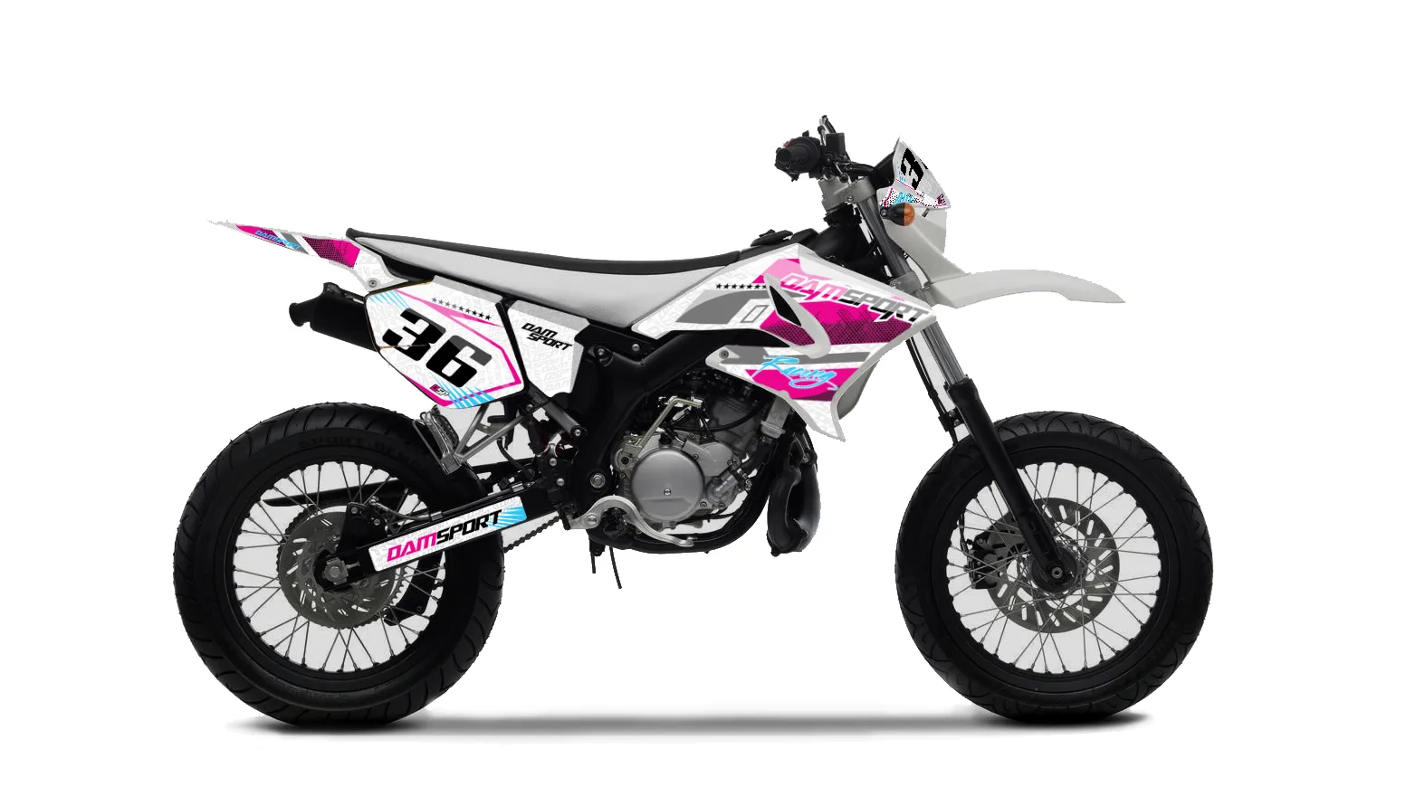 Kit déco Kit déco Dam-Sport Racing Yamaha DT 2004 - 2009