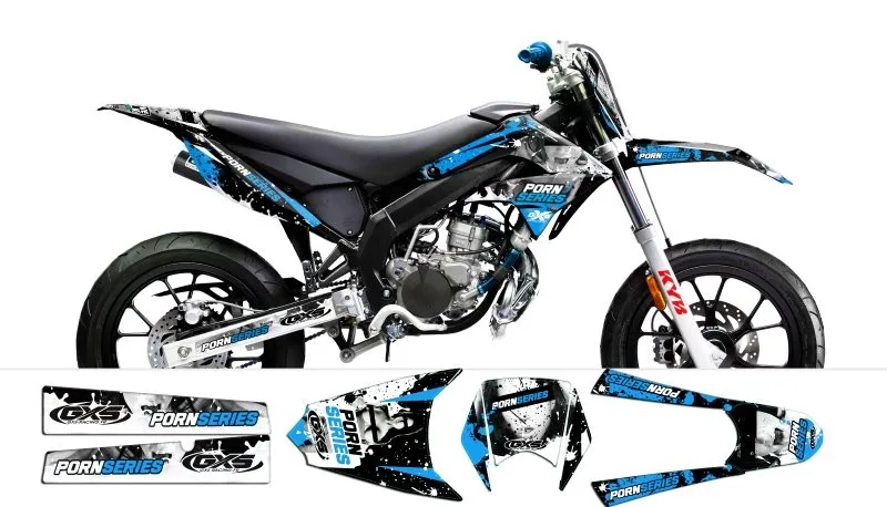 Kit déco Kit Déco Derbi DRD X-Treme 11-17 GILERA PORNSERIES V2
