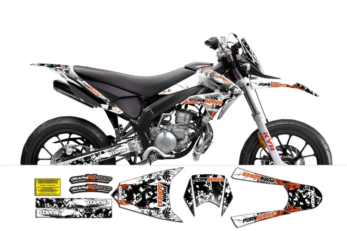 Kit déco Kit Déco Derbi DRD X-Treme 11-17 PORNSERIES V1
