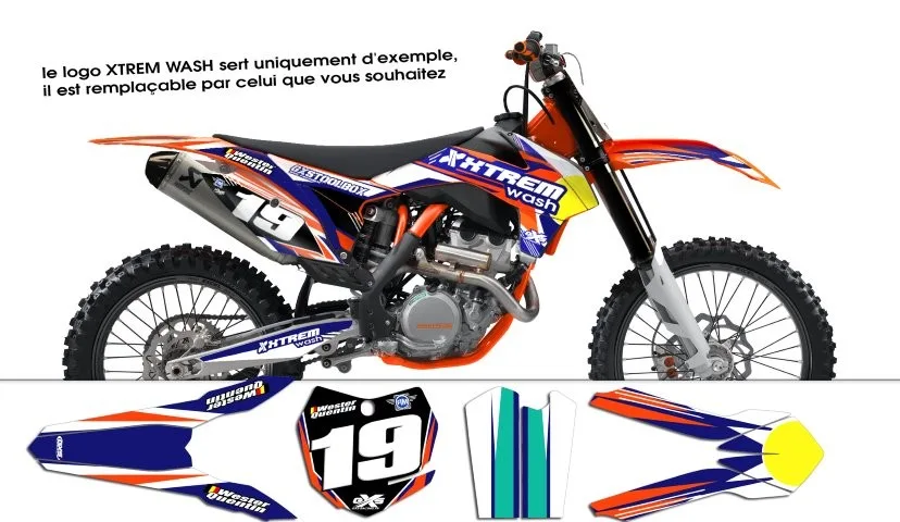 Kit déco Kit déco KTM SX/SX-F 2013-2014 GXS REPLICA 2014