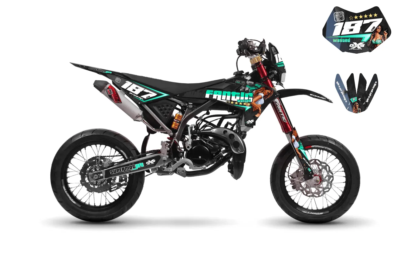 Kit déco Fantic Motard Performance 18-20 WASTED