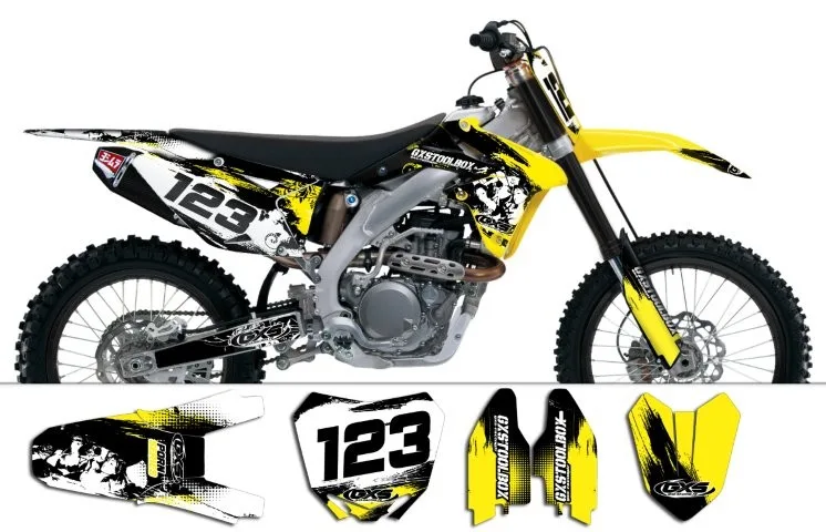 Kit déco Kit déco Suzuki RMZ450 2008-2017 PornSeries